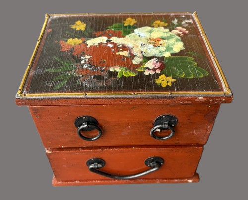 Vintage japanese mini tansu - vintage,